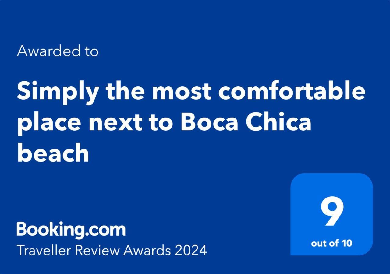 Simply The Most Comfortable Place Next To Boca Chica Beach Exteriér fotografie